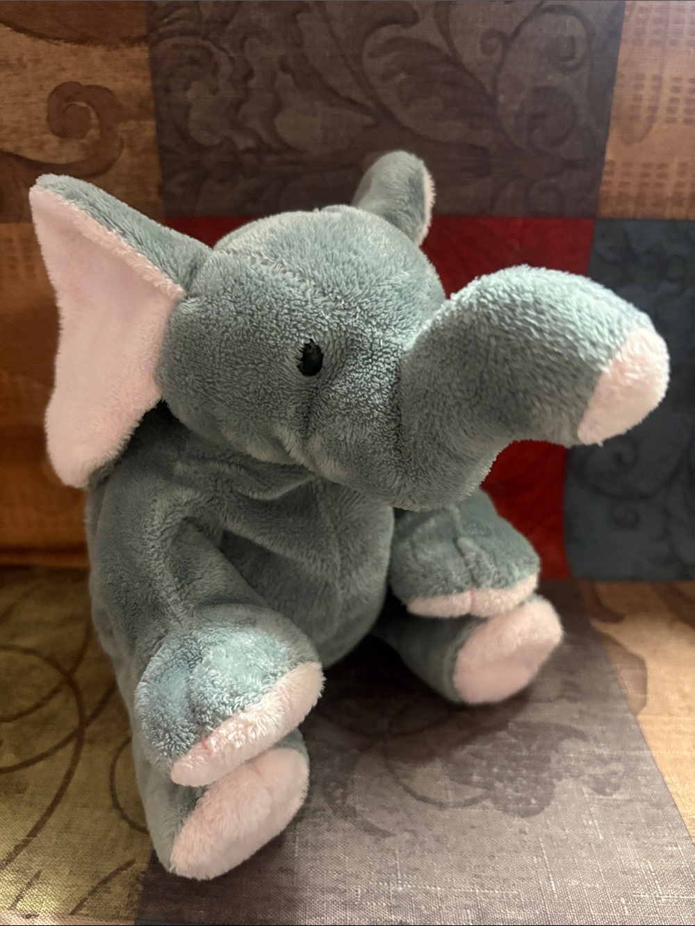 🛍️5/$20🛍️TY Plush Gray Elephant